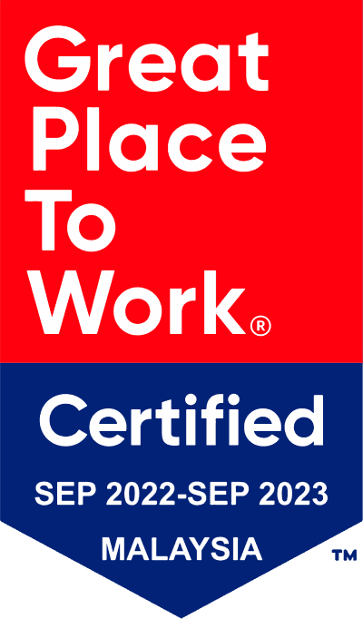 Malaysia Great Place to Work 2022 Certification Badge