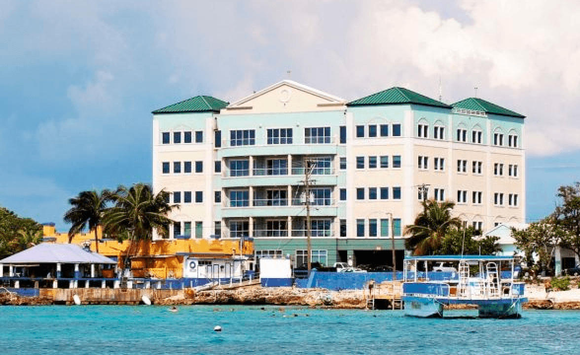 Deriv’s office in the Cayman Islands